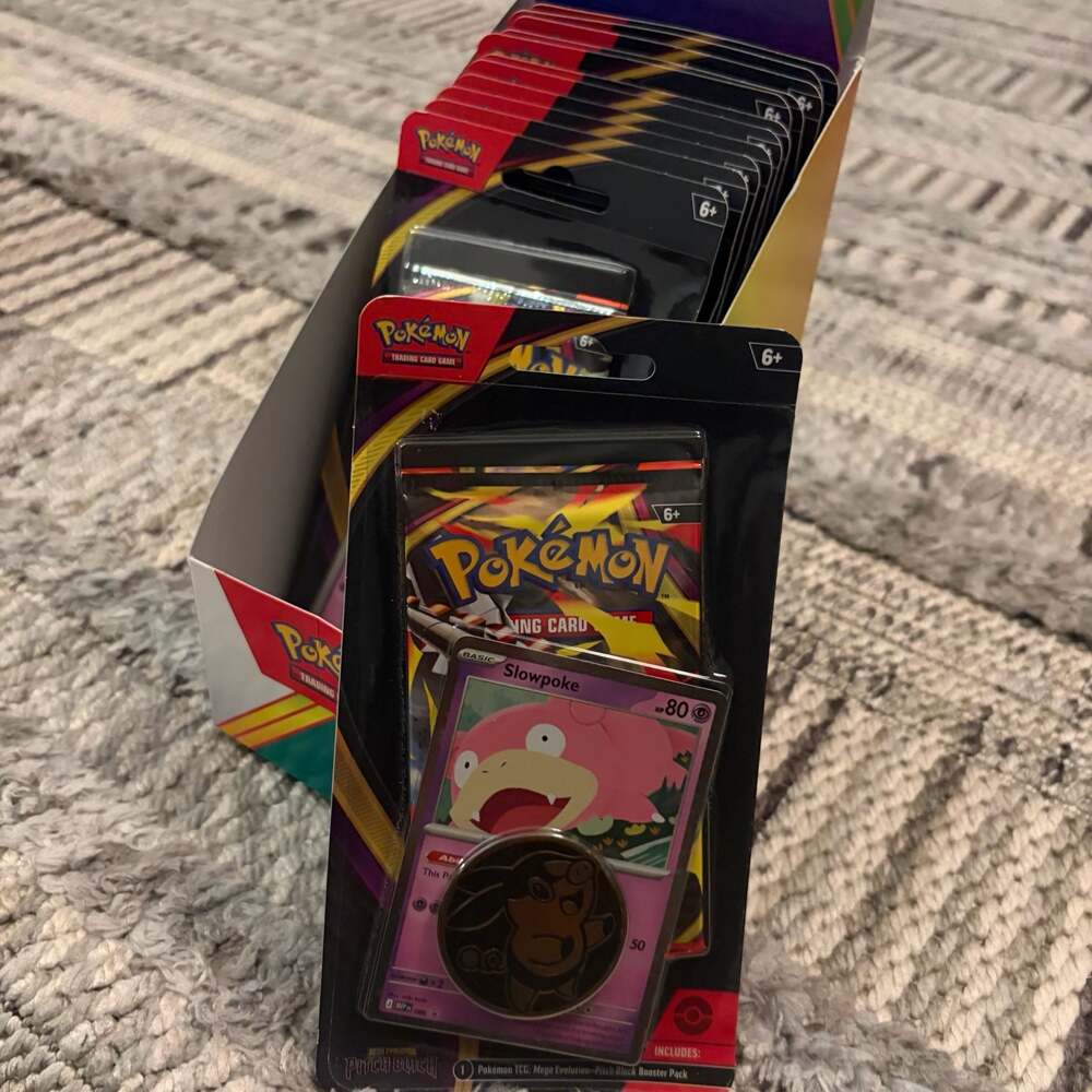 12 x Pokémon TCG Mega Evolution - Pitch Black Booster Pack